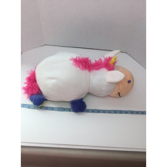 FLIPAZOO Imogen Dragon 24” & Persephone Unicorn 20” 2-in-1 Plush Stuffed Animal - Picture 5 of 8